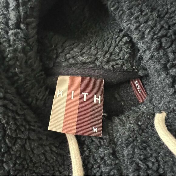 Kith Sherpa Double Pocket Tri-Color Hoodie - Picture 4 of 13